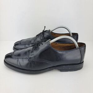 Allen Edmonds Dellwood Men Size 8.5 Black Leather Oxford Split Toe Dress Shoes 1